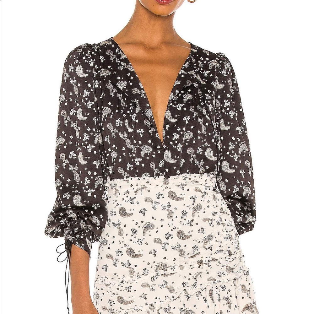 For Love & Lemons Bandana Top
